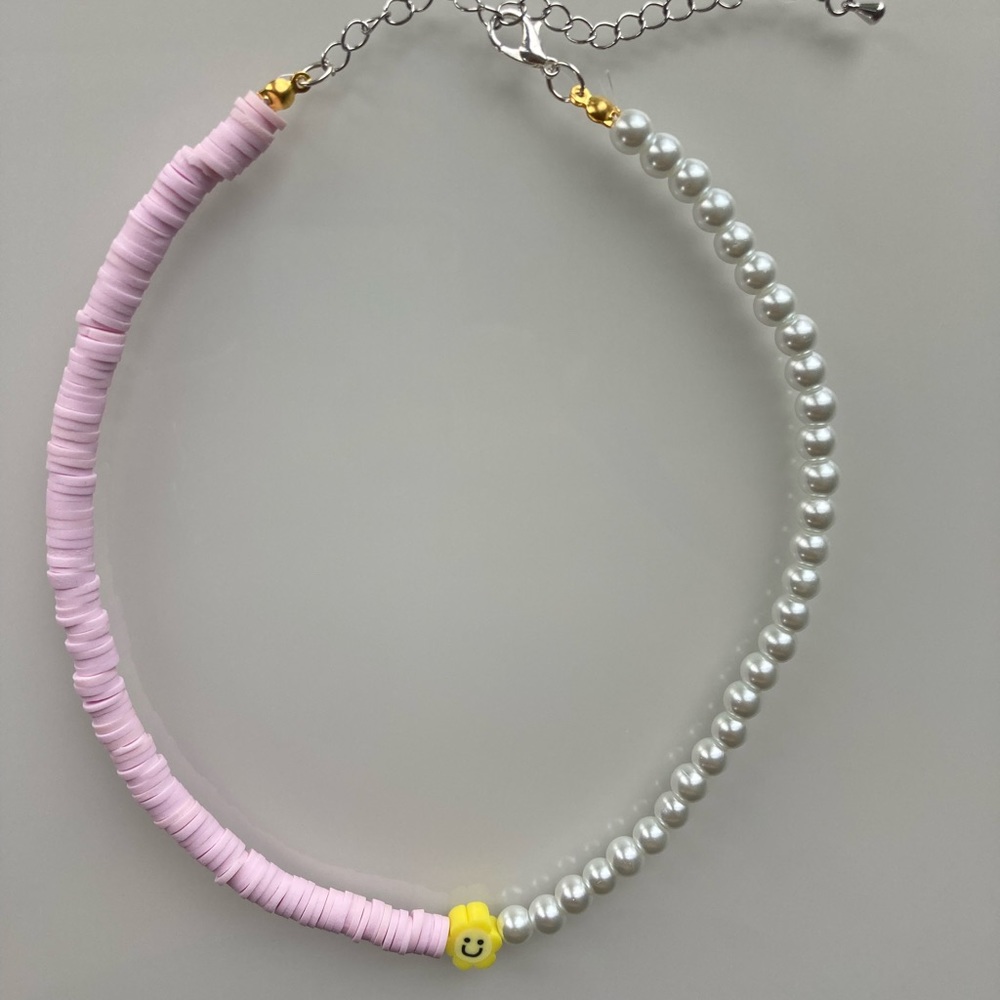 cute flower necklace/choker